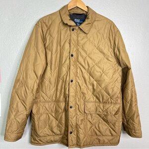 Polo By Ralph Lauren diamond quilted full zip Full Zip Jacket sz L